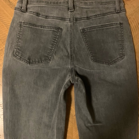 Talbots Gray Flawless Five Pocket Jeggings - Picture 7 of 9